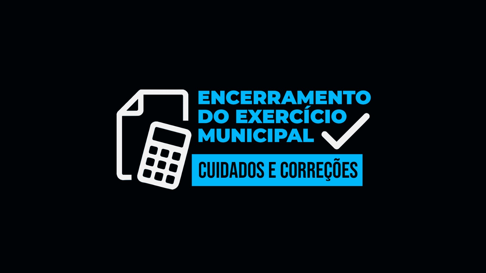 Banner do seminário de Finanças Municipais