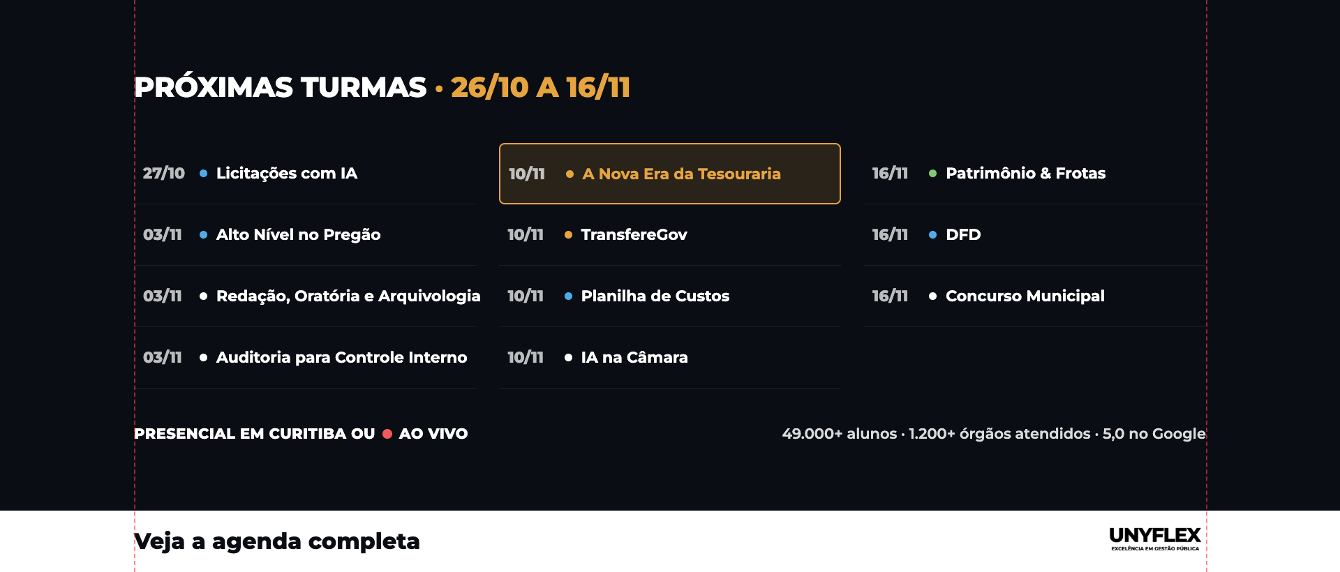 Unyflex — Treinamentos In Company